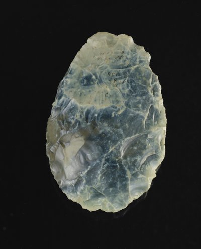 Acheulean Biface flint, Lower Palaeolithic by Prehistoric